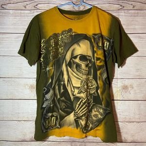 Emporer Eternity skull and money T-shirt size M